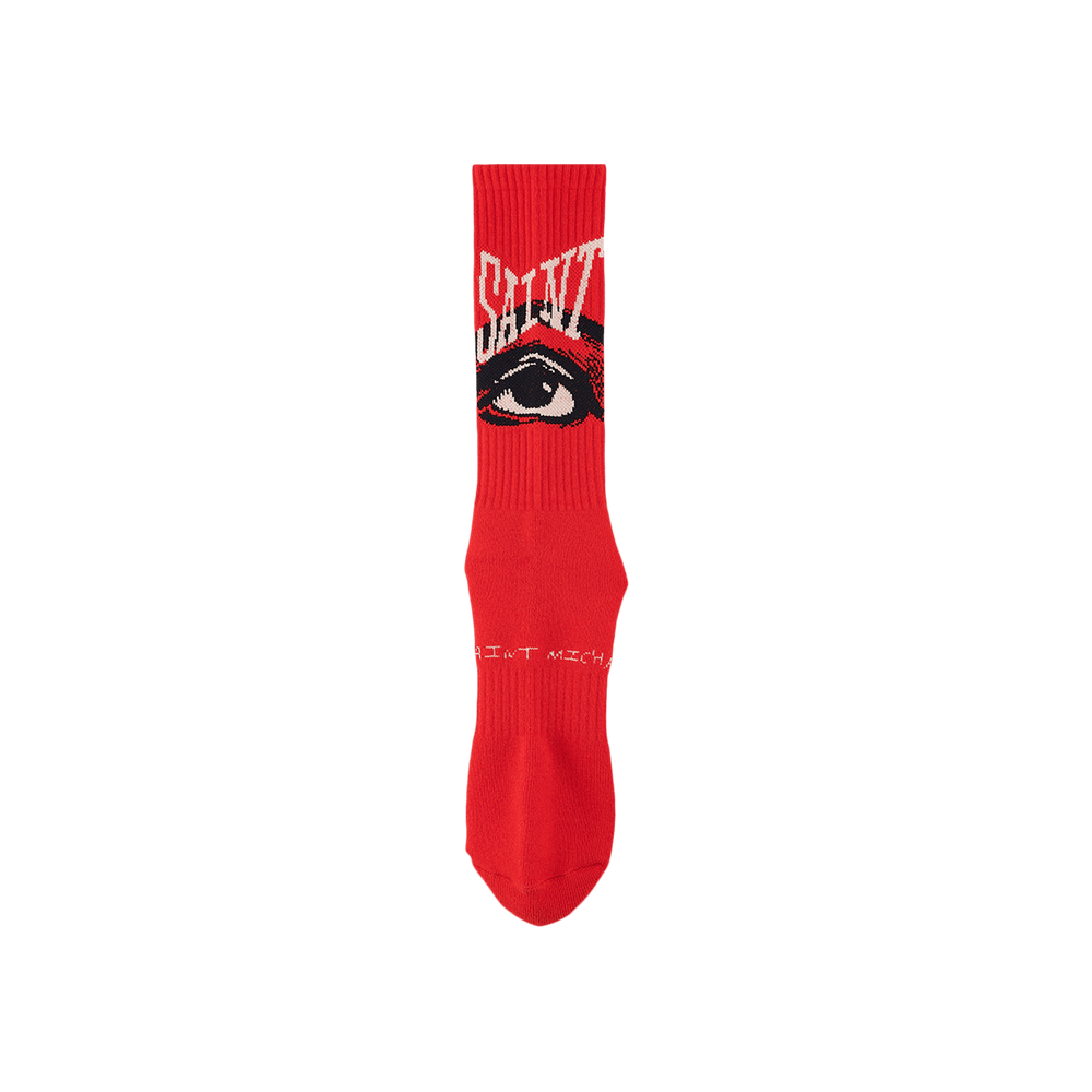 Buy SAINT Mxxxxxx Saint Socks 'Red' - SM S22 0000 105 RED | GOAT