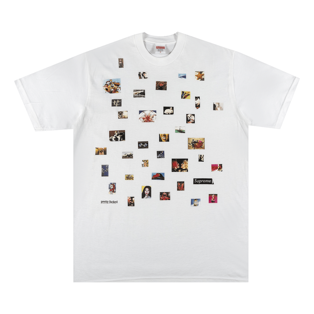 Buy Supreme Pretty Fucked Tee 'White' - SS22T43 WHITE | GOAT