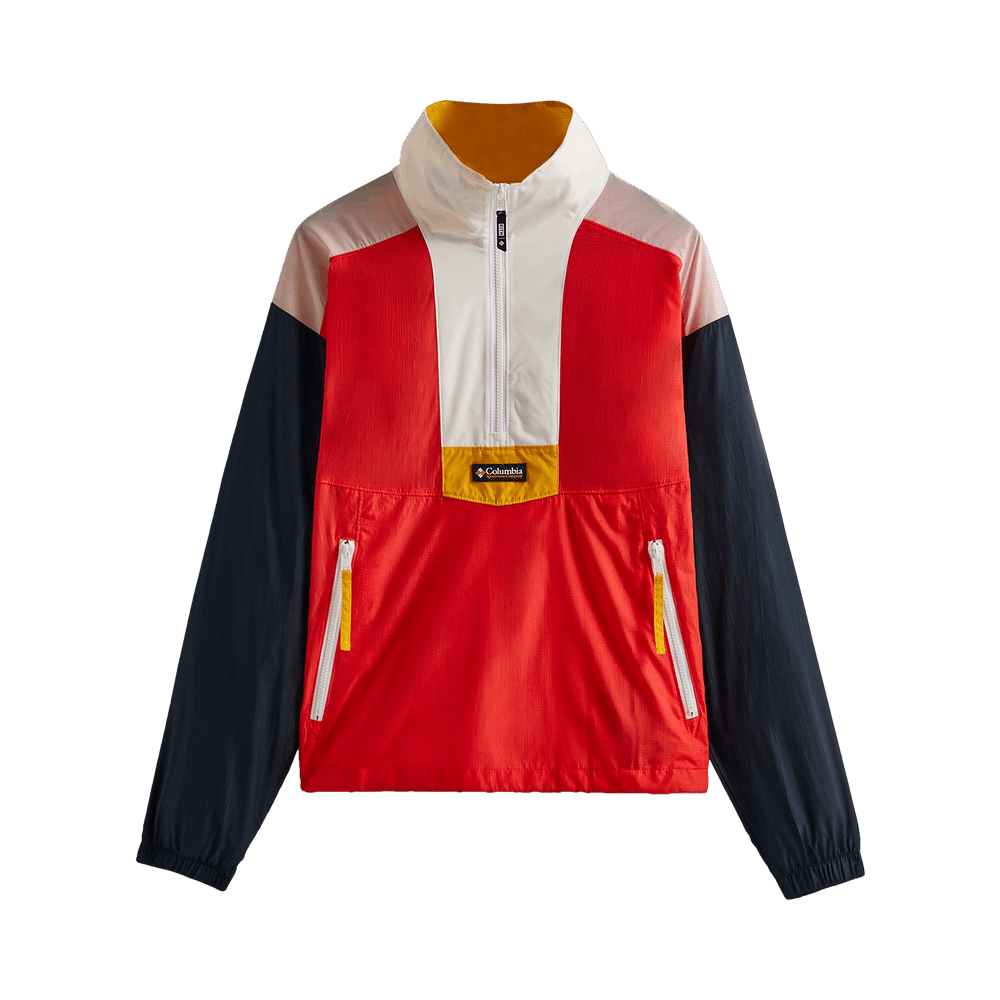 Buy Kith For Columbia Riptide Windbreaker 'Red Hibiscus' - XO3836 676 | GOAT
