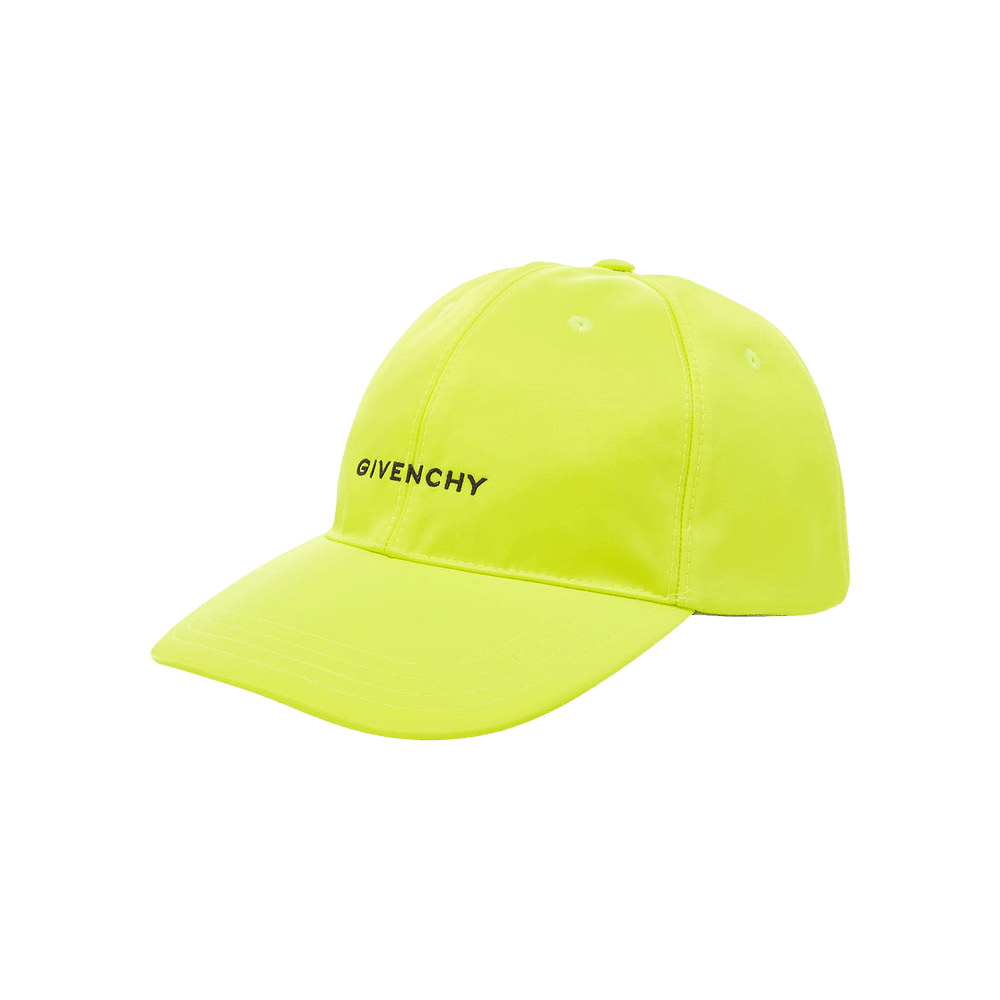 Buy Givenchy Curved Cap With Embroided Logo 'Fluo Yellow 