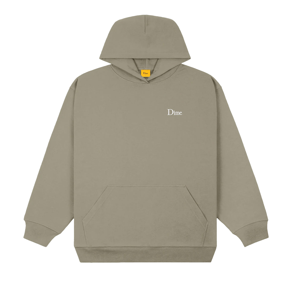 Buy Dime Classic Small Logo Hoodie 'Gravel' - DIMESP8GRV | GOAT