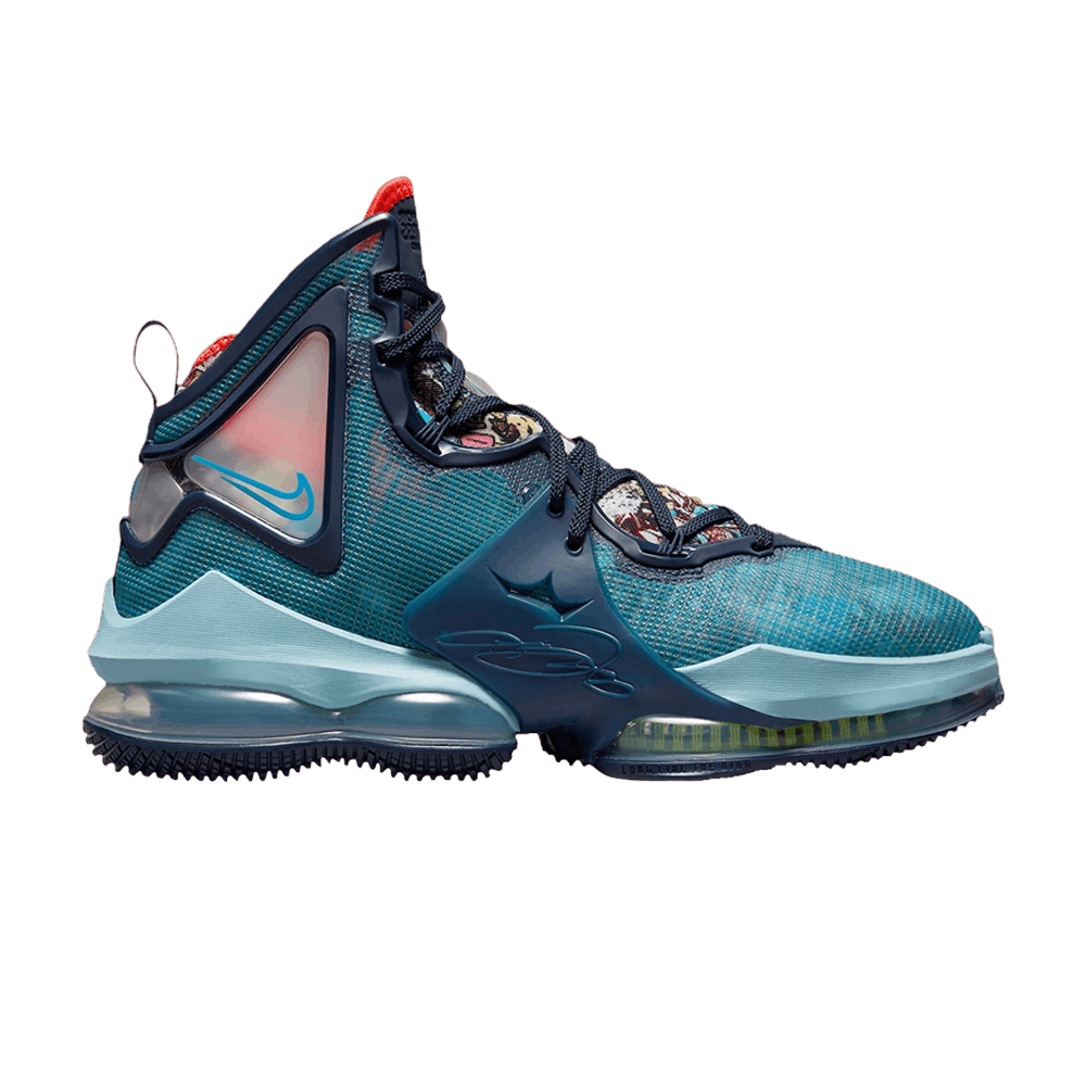 Nike LeBron 19 EP Fast Food Dutch Blue Basketball Sneakers (M Size 7) Nike LeBron 19 EP Fast Food - Dutch Blue for Sale  main image 2