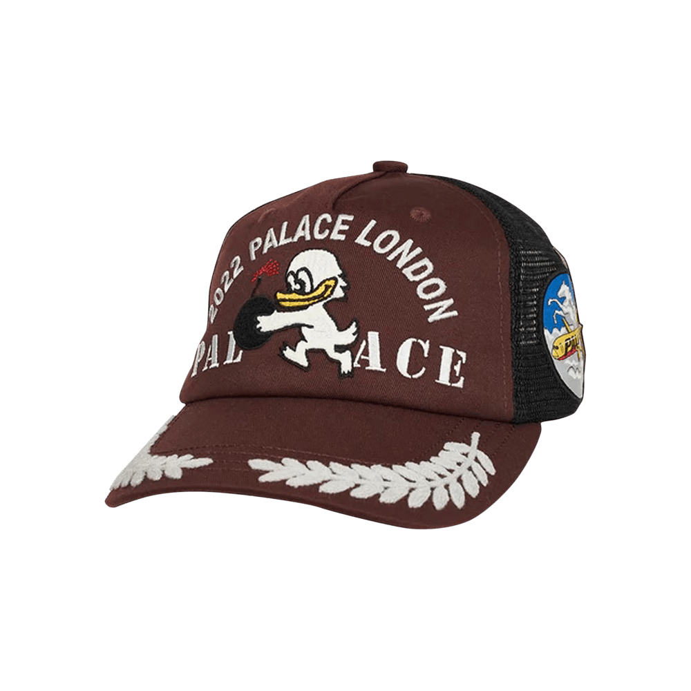 Buy Palace Duck Bomb Trucker 'Brown' - P22H075 | GOAT