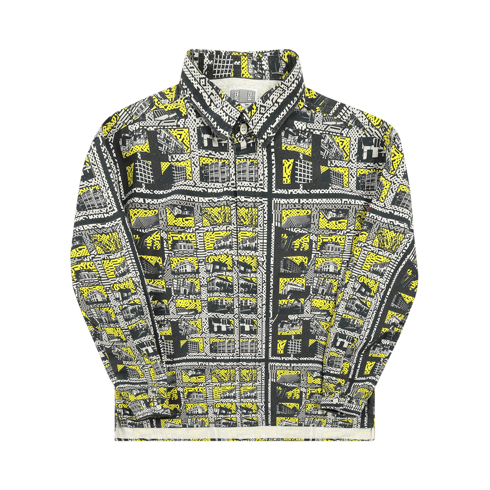 Buy Cav Empt Structures Big Shirt 'Yellow' - CES18SH03 YELL | GOAT