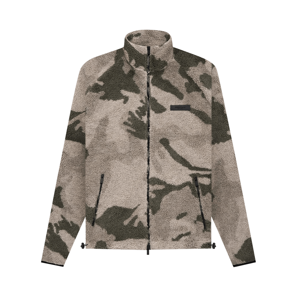 Buy Fear of God Essentials Polar Fleece Full Zip Jacket Camo 192BT212143F GOAT UK