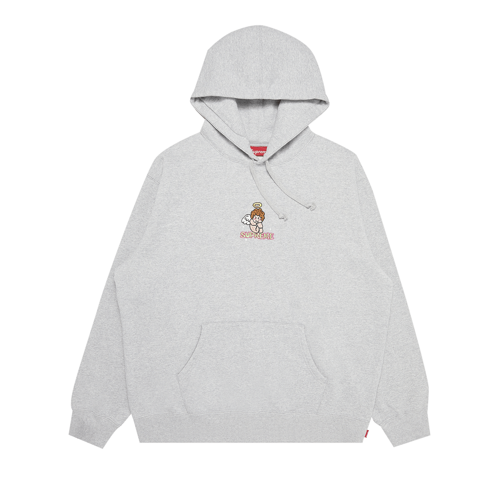 Size xxl Supreme Angel Hooded Sweatshirt 'Heather Grey'