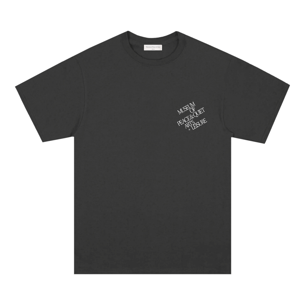 Buy Museum of Peace & Quiet Arts + Leisure T-Shirt 'Charcoal