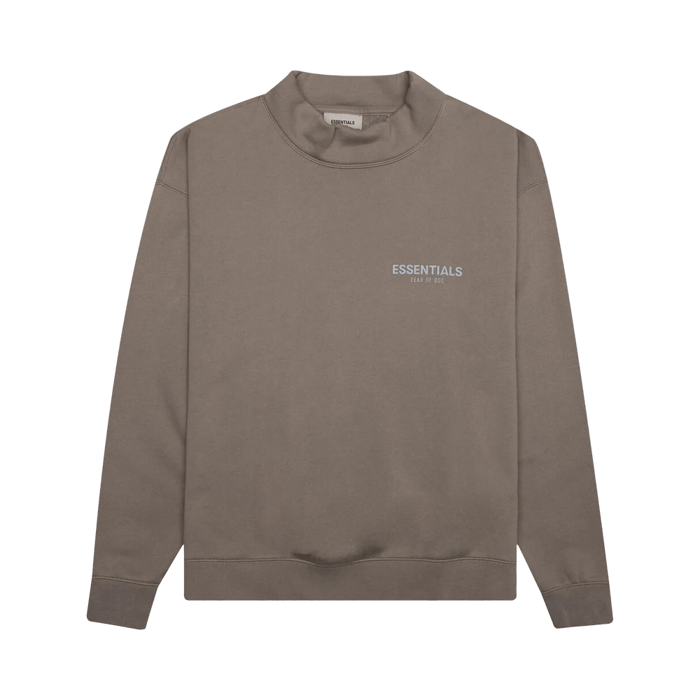 Buy Fear of God Essentials Pullover Mockneck 'Taupe