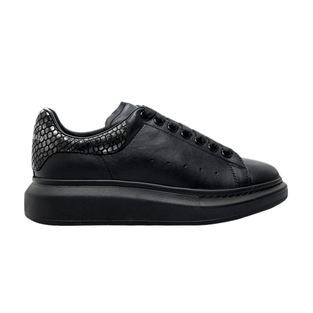 Buy Alexander McQueen Oversized Sneaker 'Black Silver Crocodile' - 625162  WIAGF 1081 | GOAT