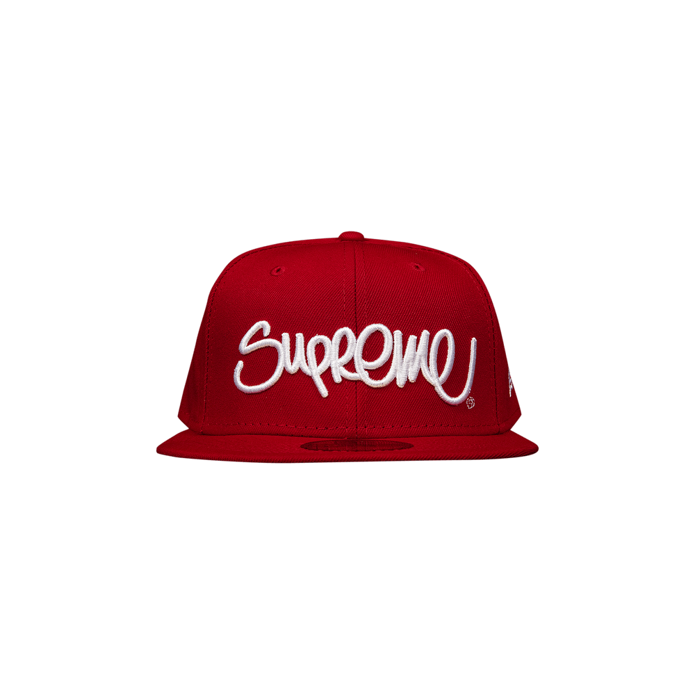 Buy Supreme Handstyle New Era 'Red' - SS22H42 RED | GOAT