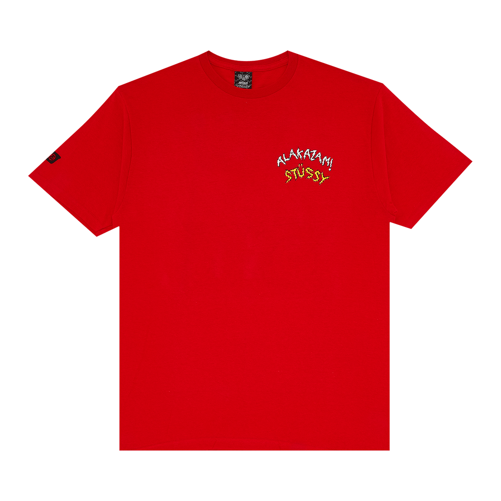 Buy Stussy Alakazam Boombox Tee 'Red' - 0535 100000103ABT RED | GOAT