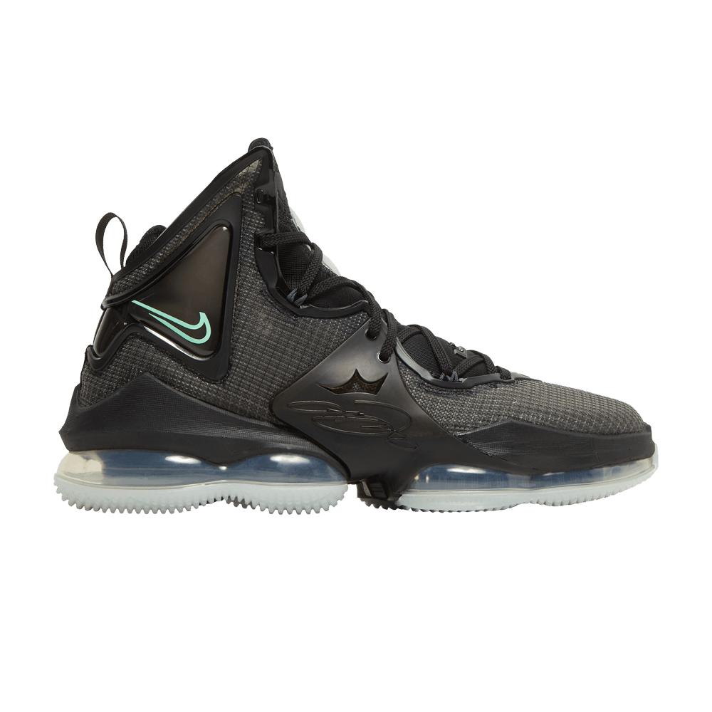 Buy LeBron 19 Black Green Glow CZ0203 003 GOAT