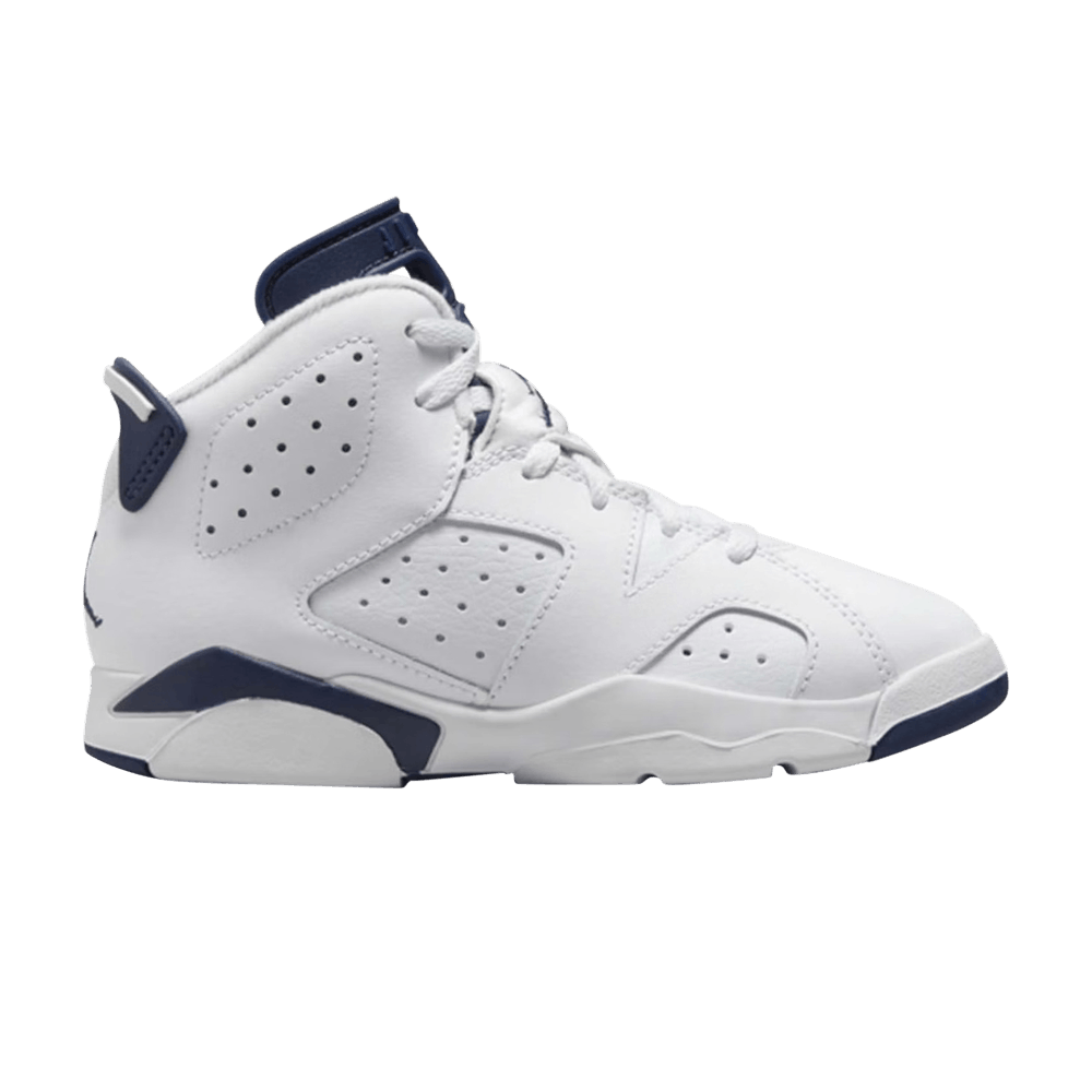 Blue and white jordans retro 6 hot sale