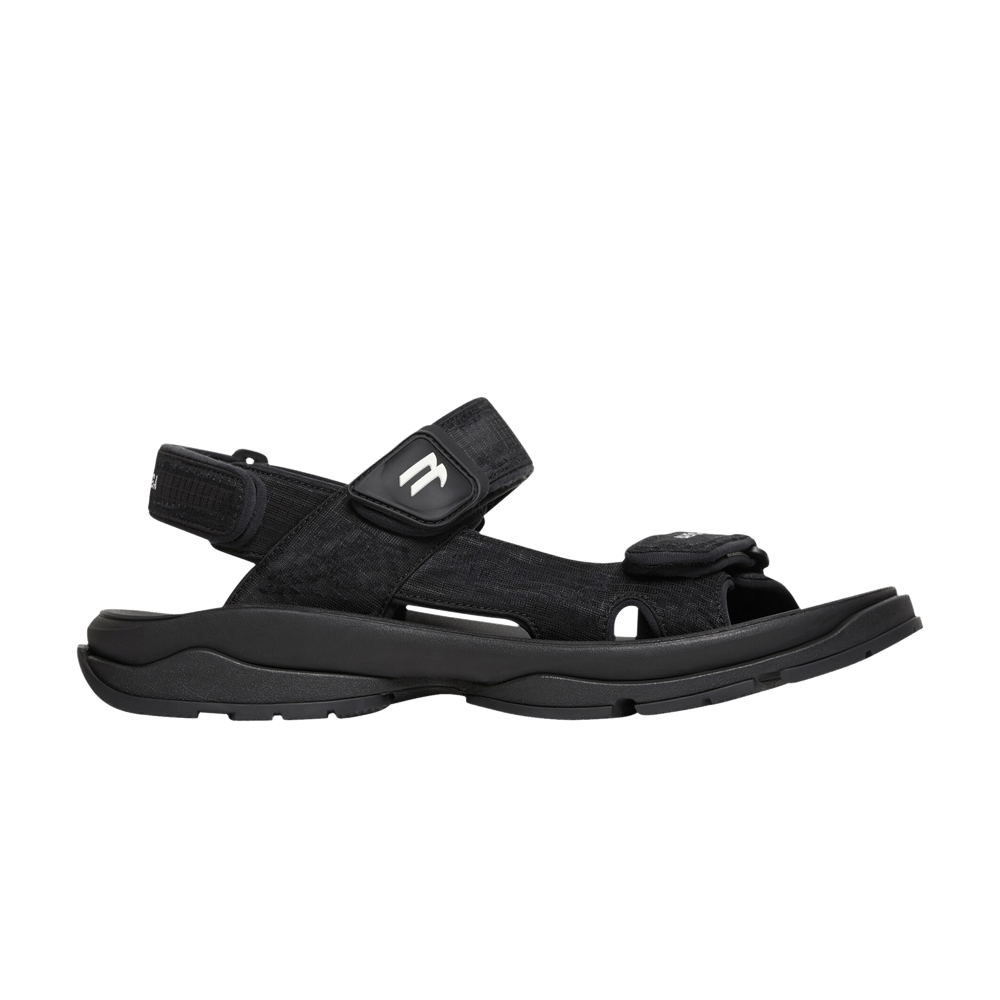Balenciaga Tourist Sandal Black