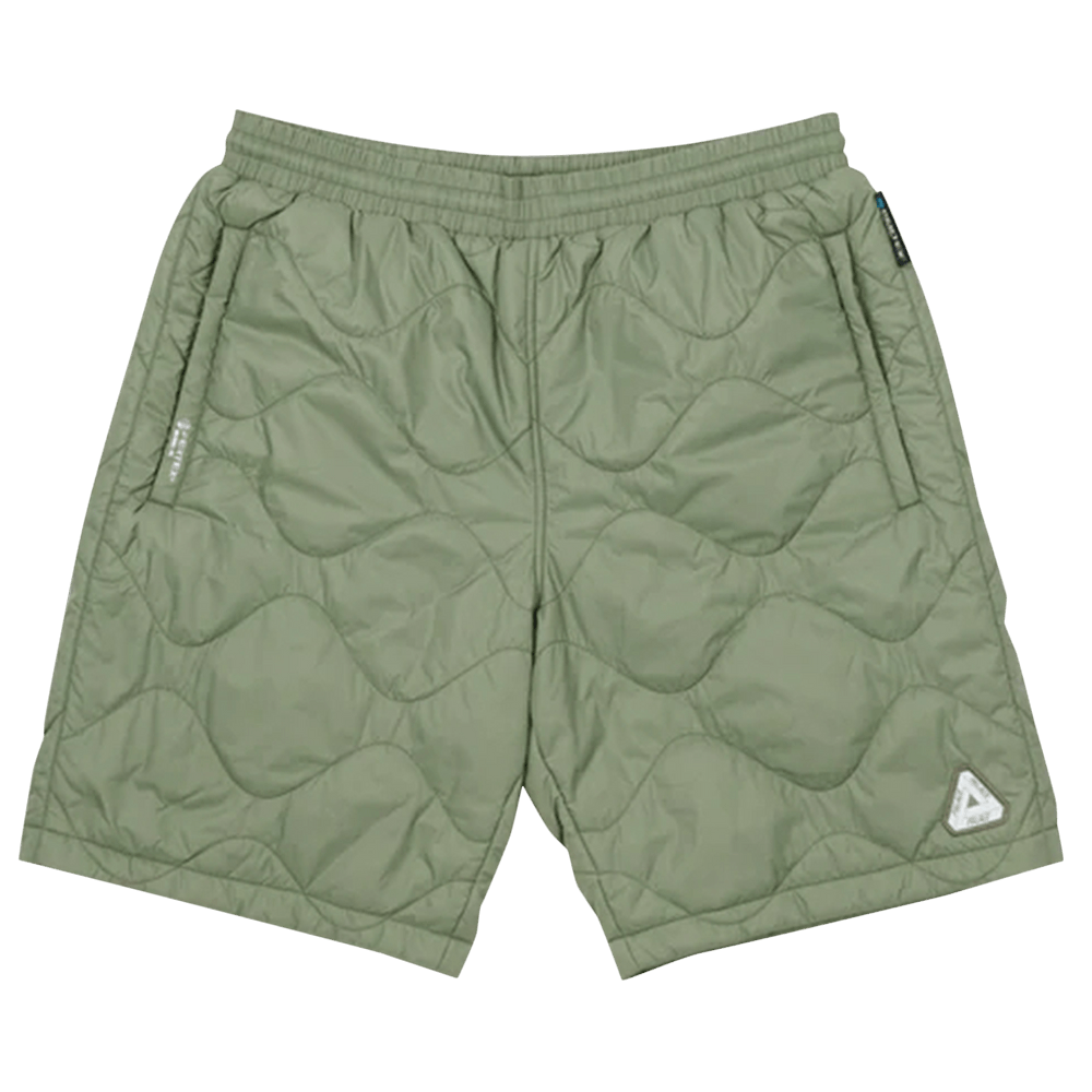 Buy Palace Pertex Quilter Shorts 'Olive' - P22ST029 | GOAT