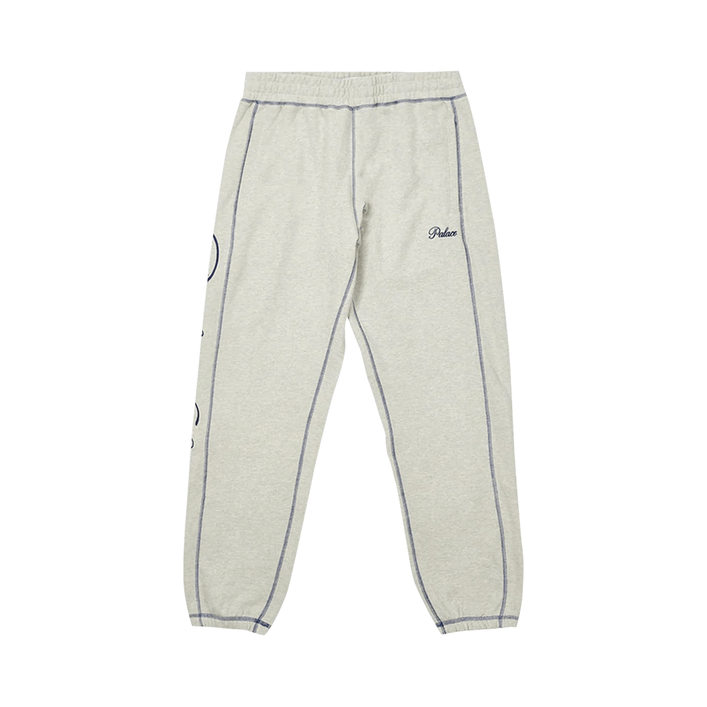 Buy Palace Chain Stitch Joggers 'Grey Marl' - P22JG056 | GOAT