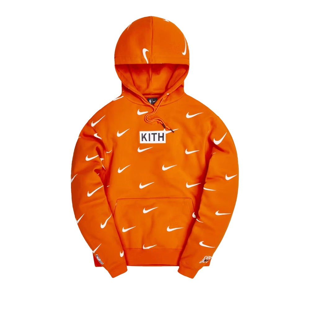 Buy Kith & Nike for New York Knicks AOP Hoodie 'Orange' - CZ1749