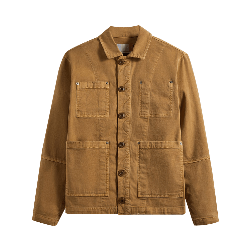 Buy Kith Washed Canvas Willoughby Chore Jacket 'Oxford