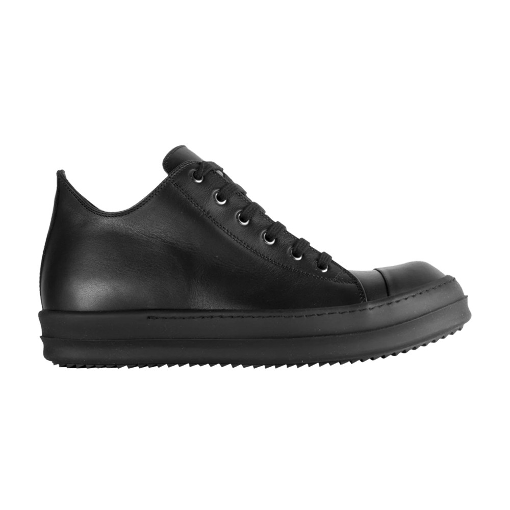 ★RICK OWENS★【DRKSHDW】ロー トレーナー 関税込* Black Sneakers with a logo Rick Owens DRKSHDW