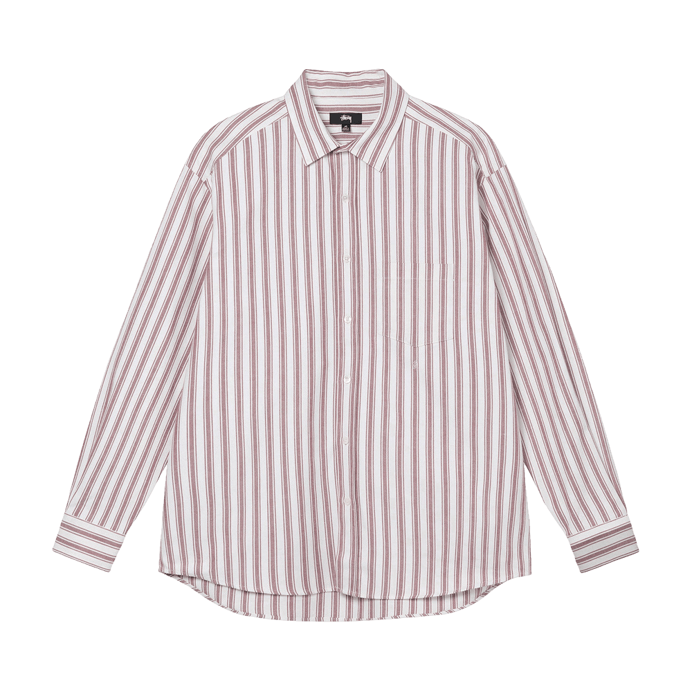 Buy Stussy Classic Oxford Shirt 'Stripe' - 1110237 STRI | GOAT
