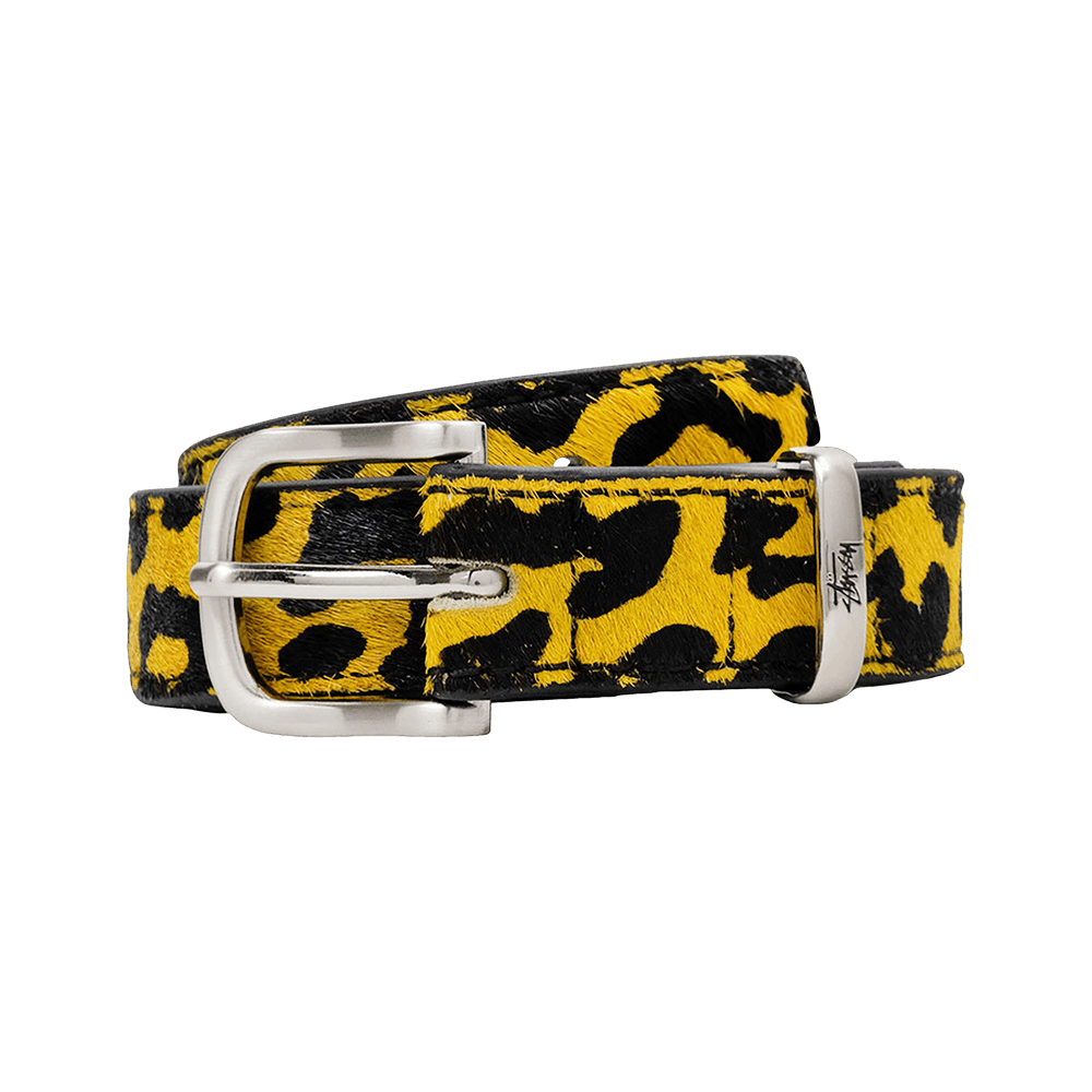 Buy Stussy Pony Hair Dress Belt 'Yellow' - 135176 YELL | GOAT