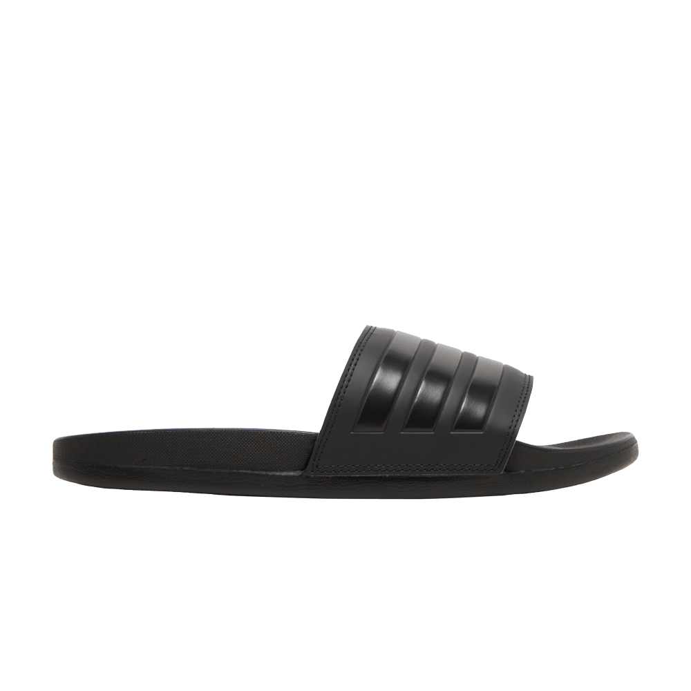 Adidas originals adilette sliders in black cq3094 sale