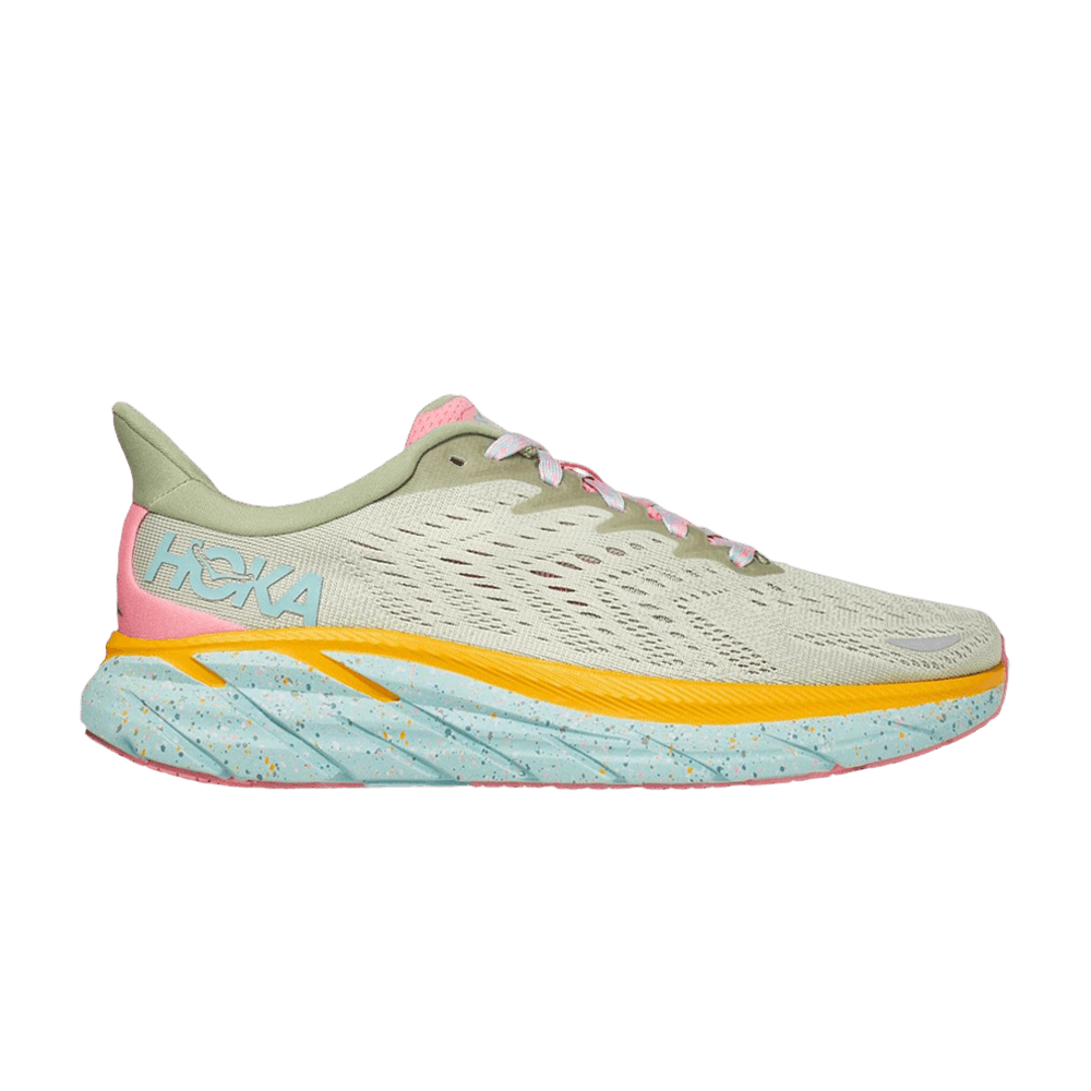 Buy Free People Movement x HOKA Wmns Clifton 8 'Seaweed Green Tea