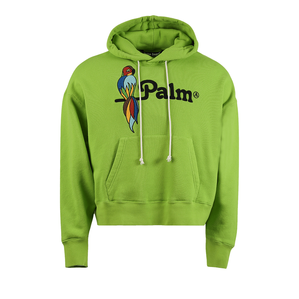 Buy Palm Angels Parrot Hoody 'Lime Green/Black Buy Palm Angels Parrot Hoody 'Lime Green/Black
