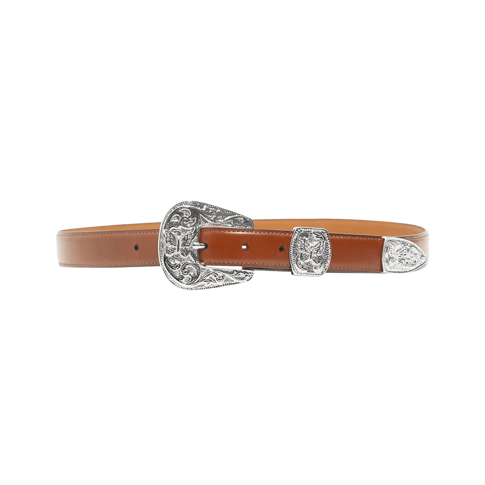 Buy Needles Papillon Western Tip Belt 'Brown' - KP035 BROW | GOAT