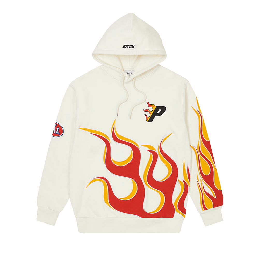 PALACE FLAME ZIP HOOD BONE WHITE パーカー PALACE FLAME ZIP HOOD BONE WHITE パーカー Palace Flame Zip Hood