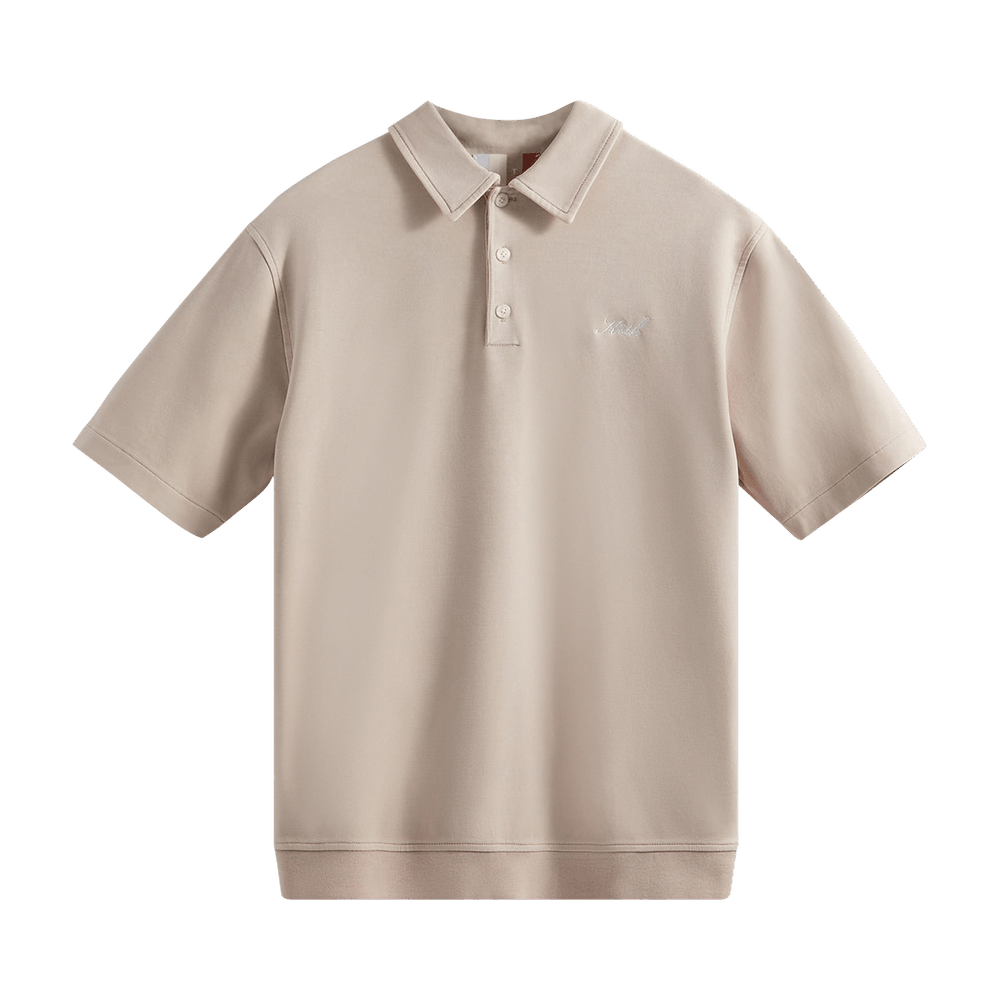 Buy Kith Crystal Washed Graham Polo 'Morganite' - KHM030432