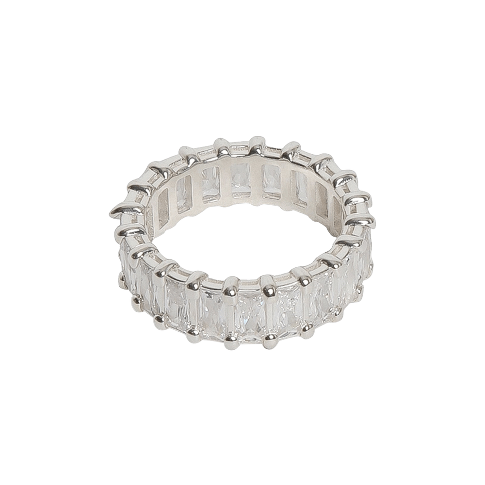 Buy Hatton Labs Baguette Eternity Ring 'White' - HL E2 222