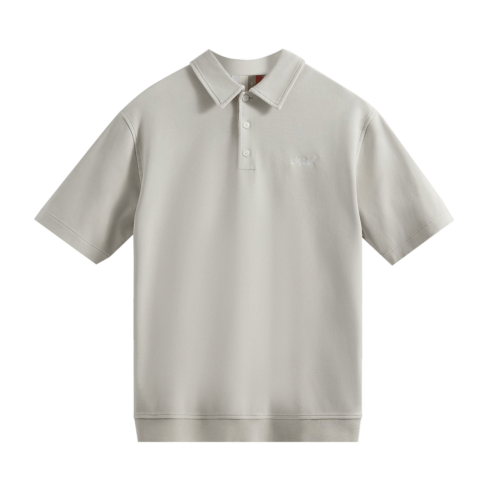【早い物勝ち】Kith Crystal Washed Graham Polo Buy Kith Crystal Washed Graham Polo 'Chalk' - KHM030432 410 | GOAT