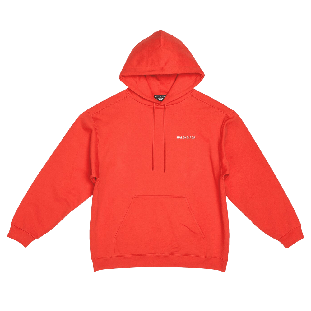 Balenciaga orange hoodie 2025