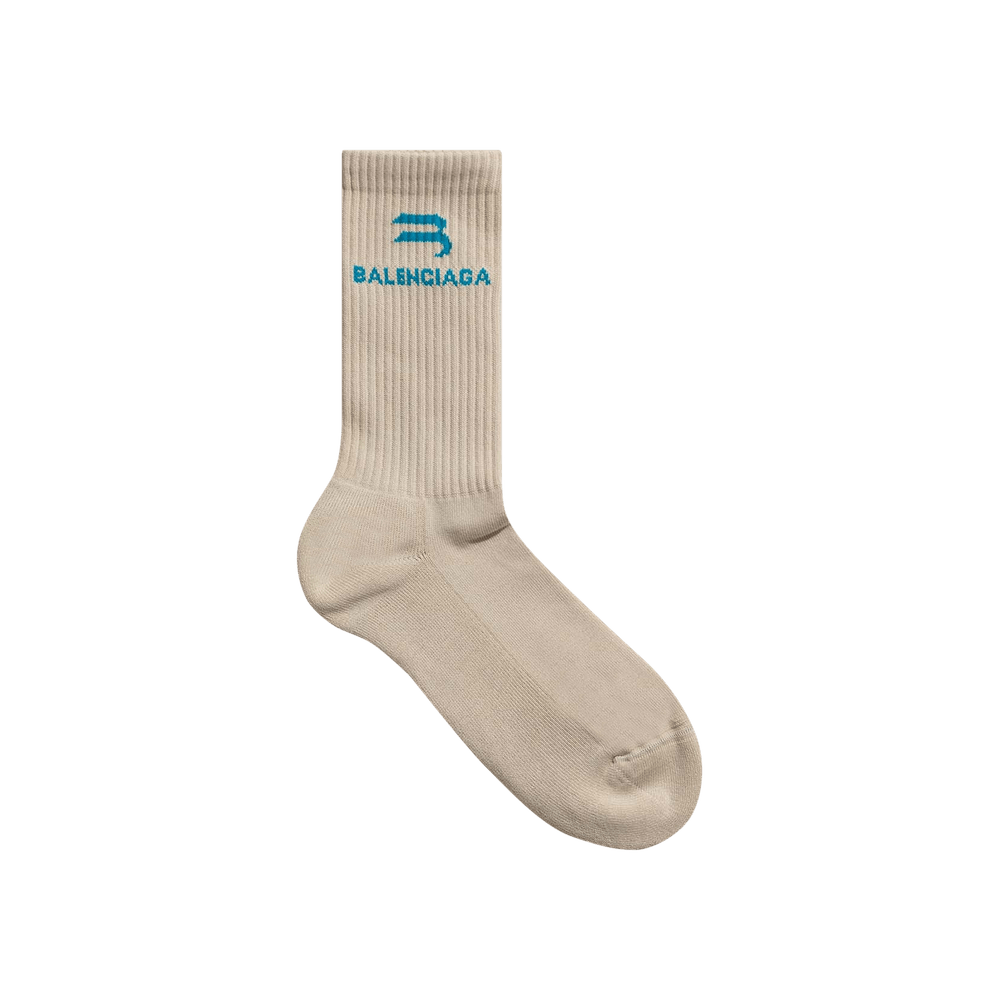 Balenciaga Socks New Sporty B Tennis in White BNWT X-Large