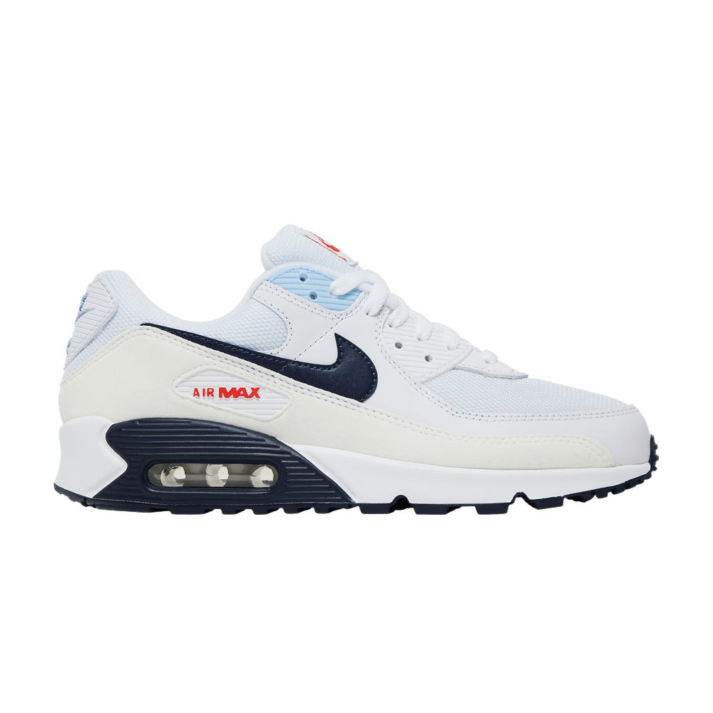 Air max 90 midnight navy white