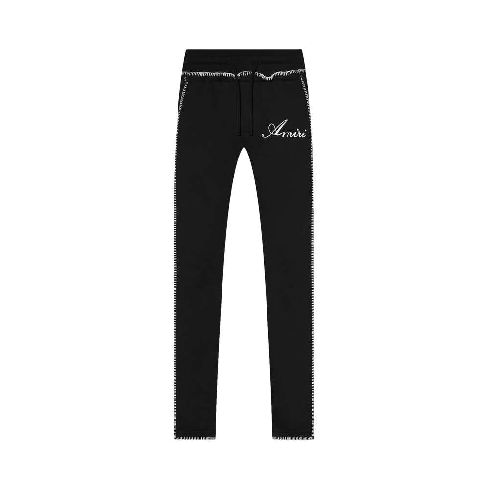 Buy Amiri Stitch Flare Trouser 'Black' - SS22MJP002 001 BLAC | GOAT