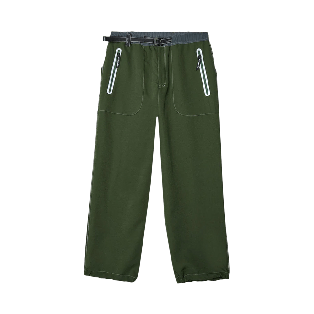 Buy And Wander Vent Pants 'Green' - 5742142084 GREE | GOAT