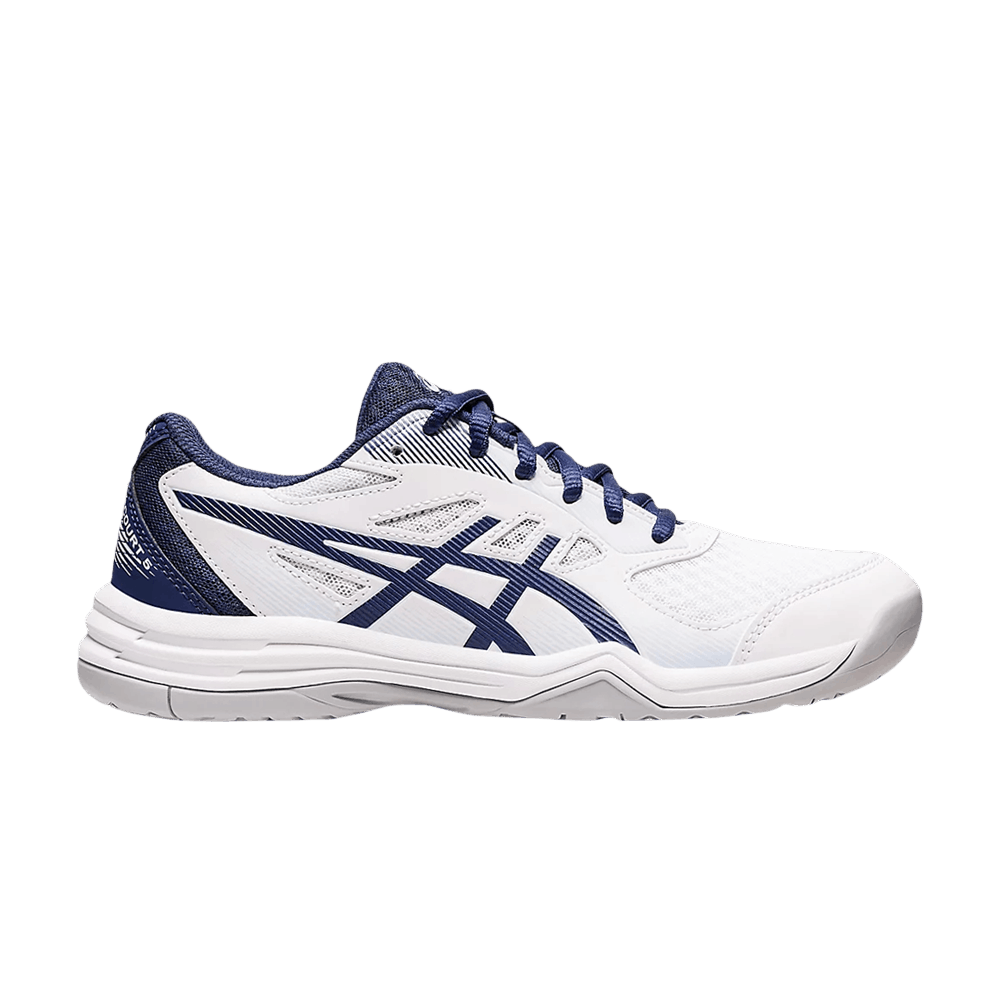 Asics Wmns Upcourt 5 'white Deep Ocean'
