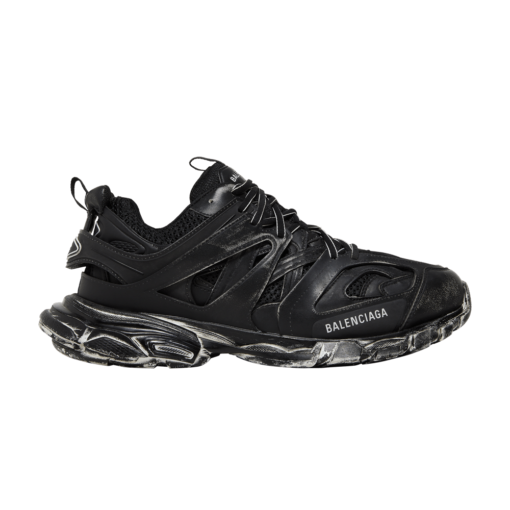 Size 7.0 Balenciaga Track Sneaker 'Faded Black'