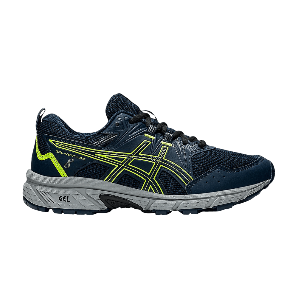 Asics Gel Venture 8 GS French Blue Hazard Green