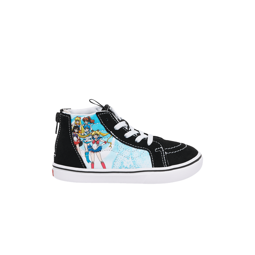 Sailor Moon X Vans Sk8-Hi Zip Comfycush Toddler Pretty Guardian