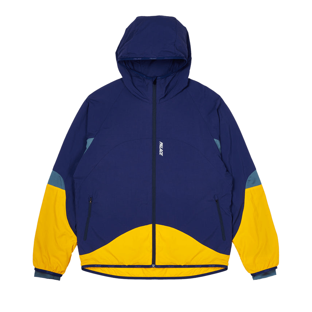 Palace Front Runner Jacket 'Navy/Yellow' | GOAT