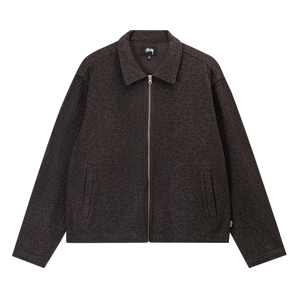 STUSSY 23SS TWILL MOTO ZIP JACKET M