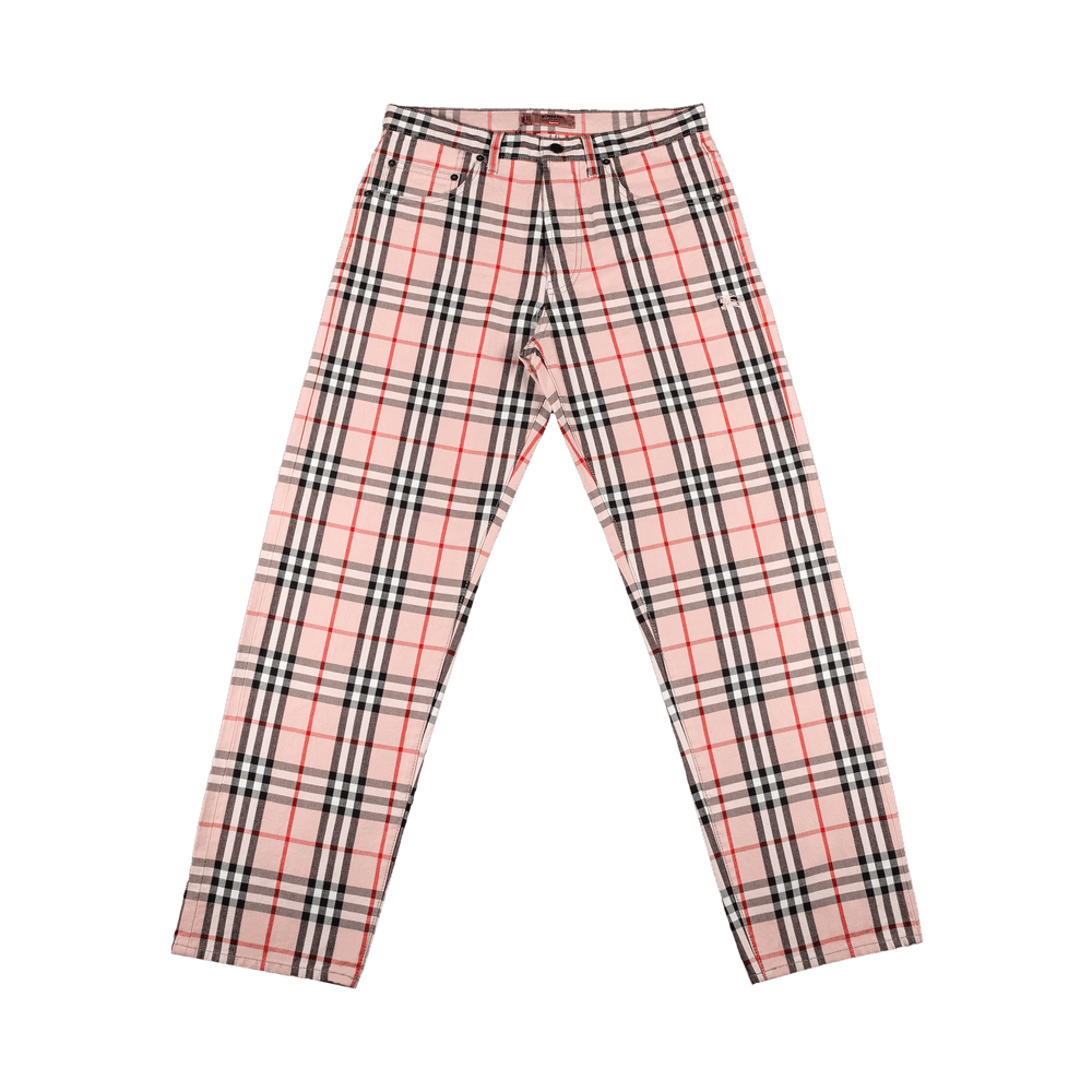 Burberry jeans pink sale