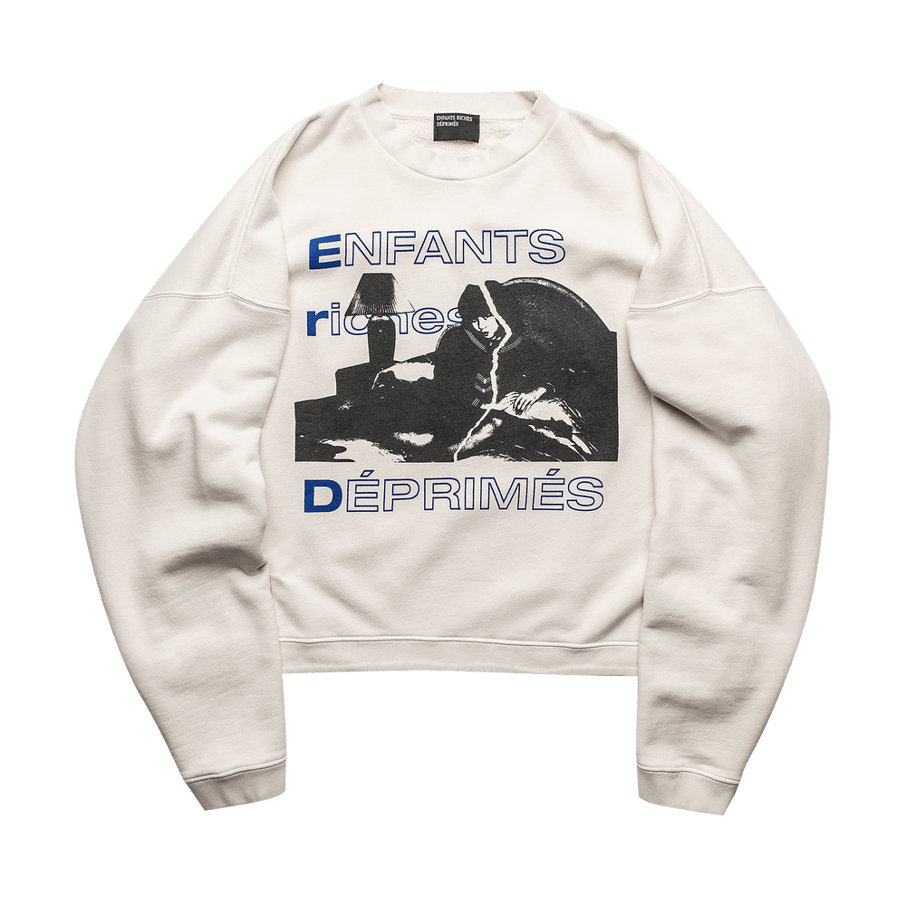 Buy Enfants Riches Déprimés Girl Torn Crewneck 'White