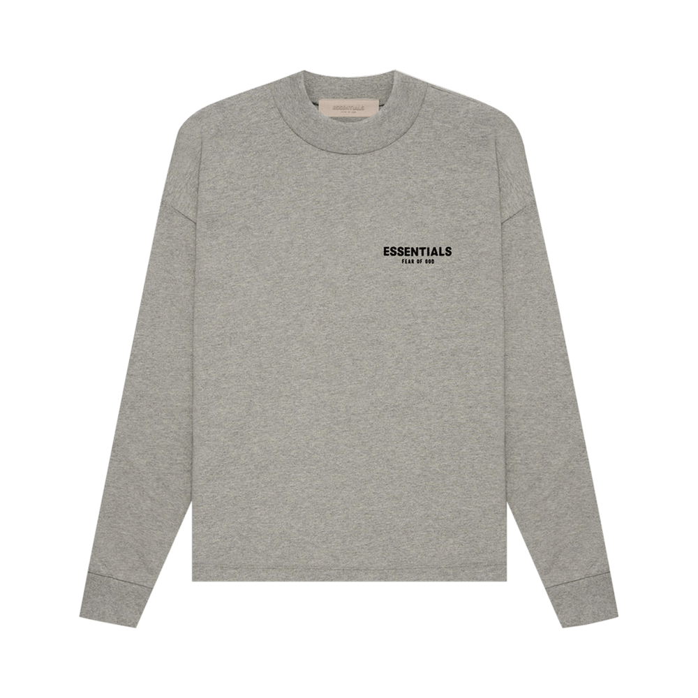 Buy Fear of God Essentials Long-Sleeve Tee 'Dark Oatmeal