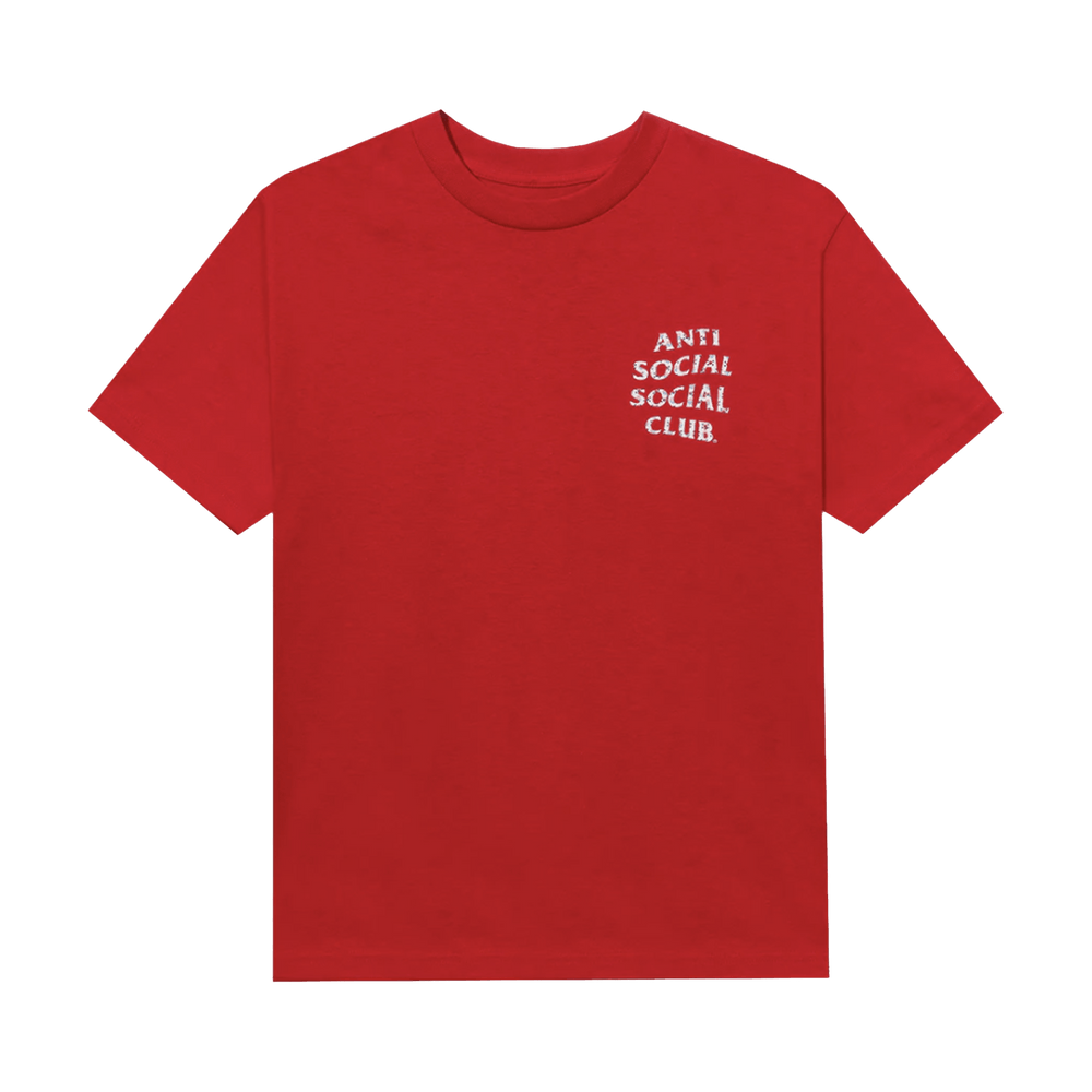 Buy Anti Social Social Club x Case Study Flag Tee 'Red' - 0657
