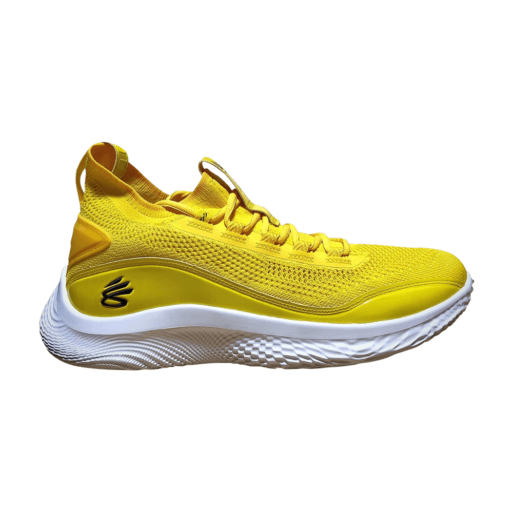 Curry 8 バスケットボールシューズ ネイビー/イエロー Under Armour curry 8 nm Team Colors yellow Shoes Sku