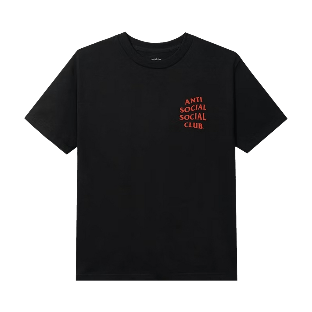 ★ ANTI SOCIAL SOCIAL CLUB★ cafe short sleeve t-shirt TI24 Anti Social Social Club Logo Tee Black